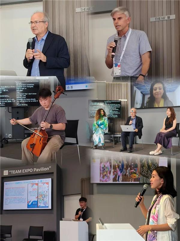 未来国际艺术展》在大阪世博成功举办开元ky棋牌《艺术与科技共创可持续(图2)